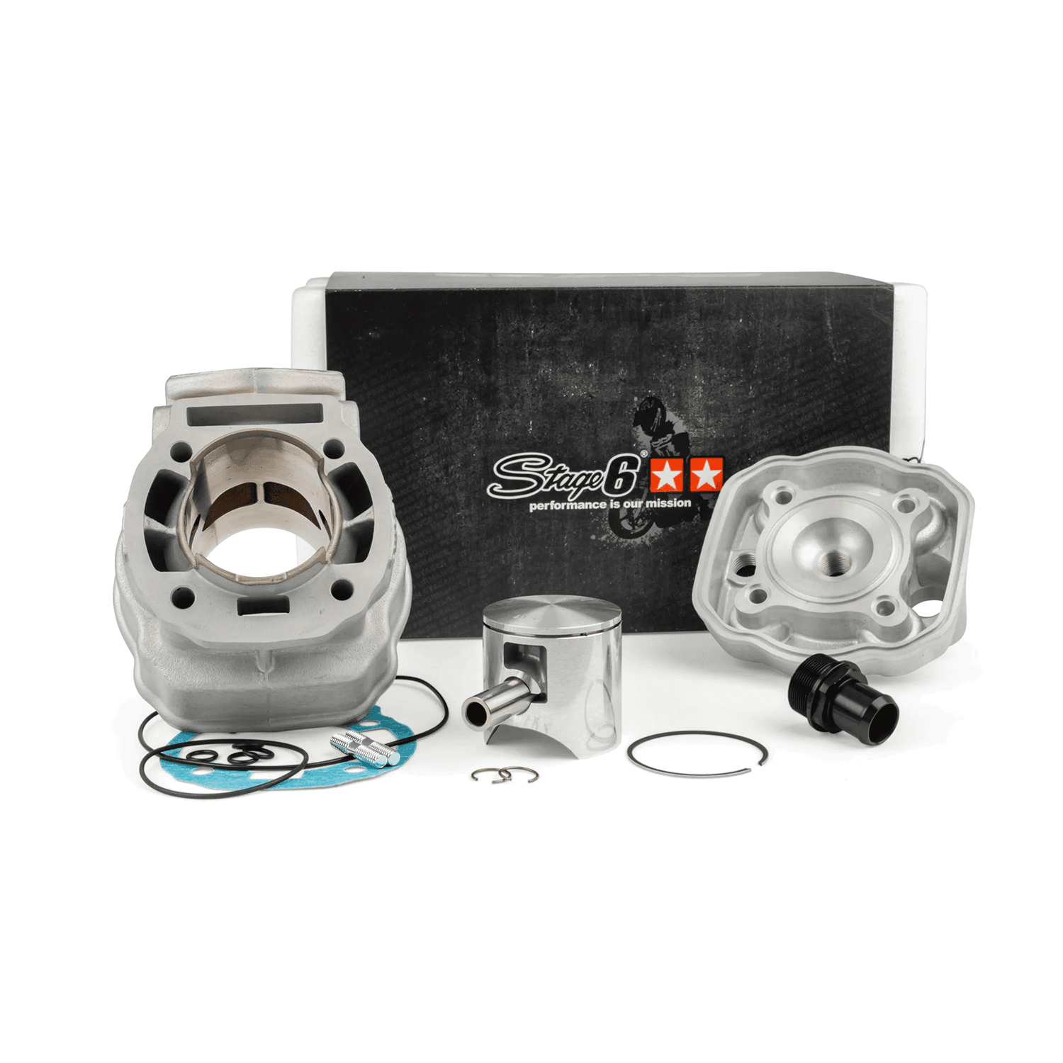 Cilindro komplektas STAGE6 BIG RACING 88cc Derbi EURO 3/4