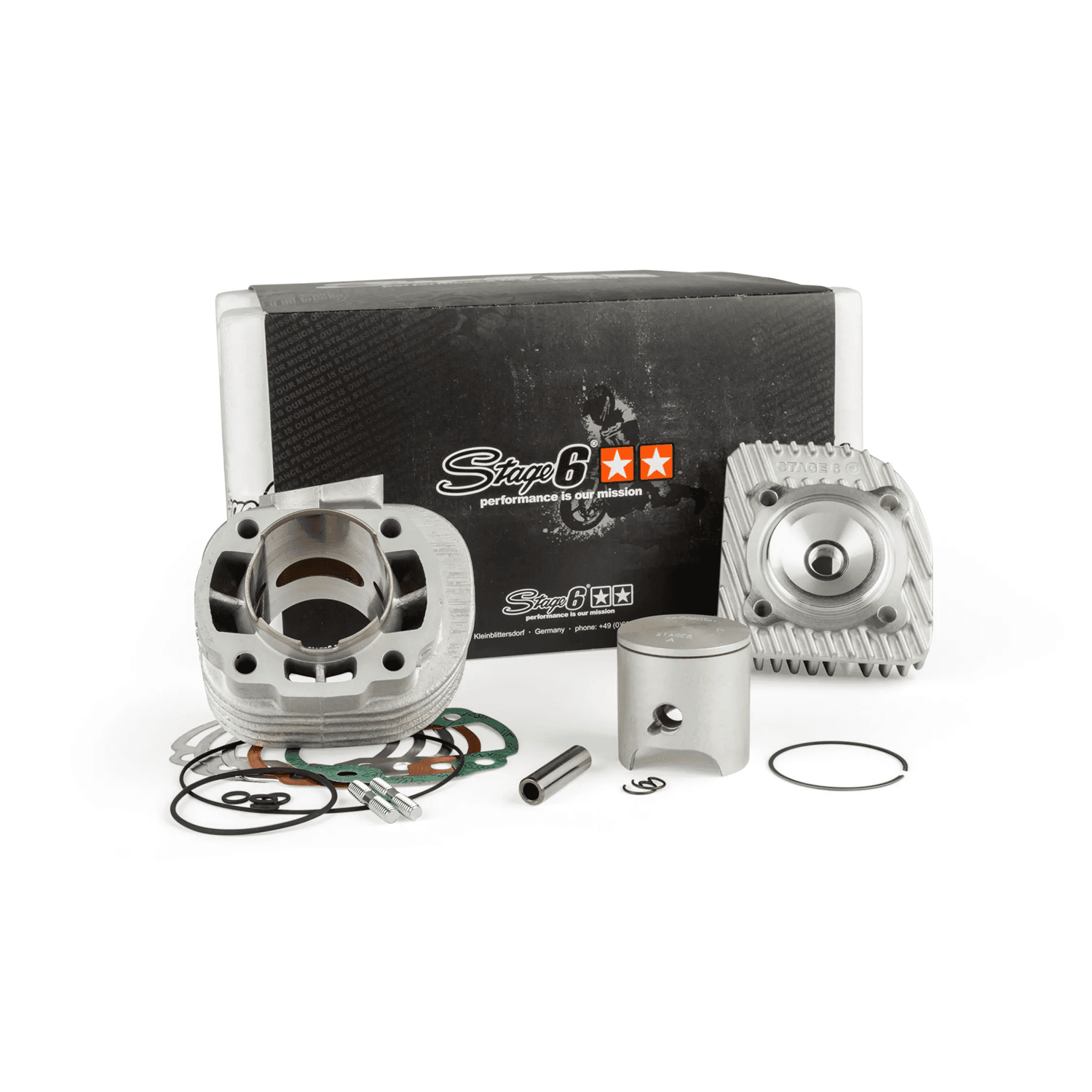 Cilindro komplektas STAGE6 SPORT PRO MK2 70cc Minarelli Horizontal AC 10mm