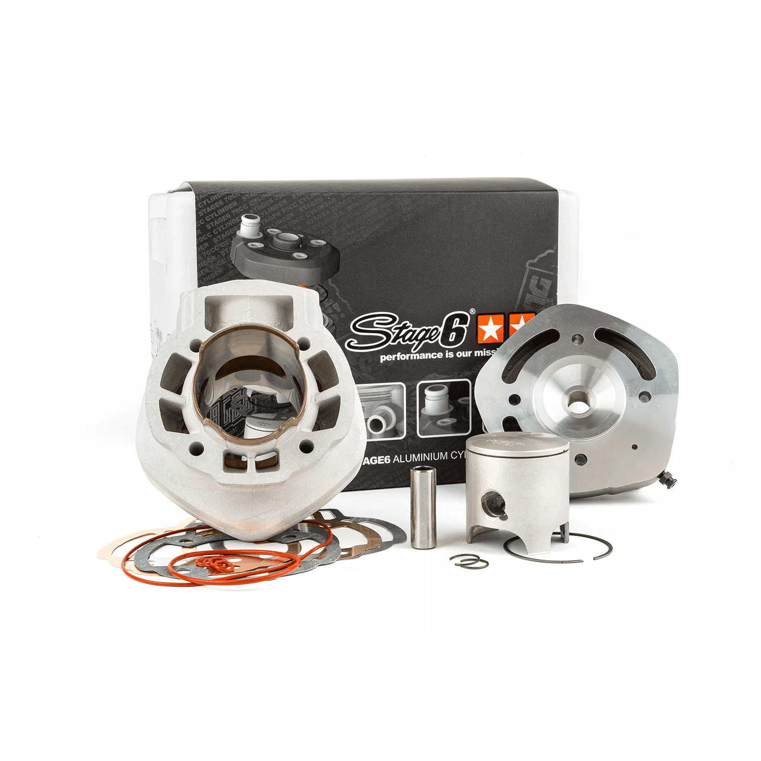Cilindro komplektas STAGE6 SPORT PRO MK2 70cc Piaggio LC