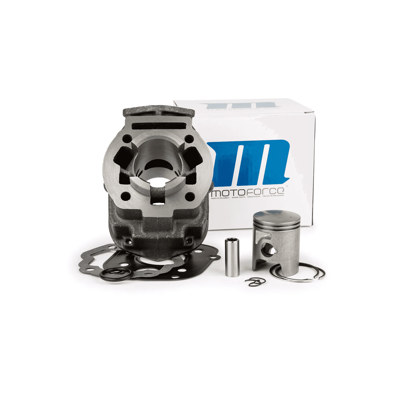 Cilindro komplektas MOTOFORCE OEM QUALITY 50cc Derbi EURO 3/4 (be galvos)